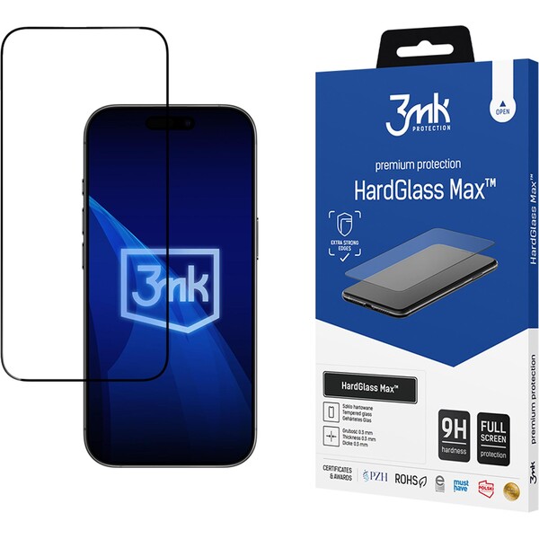 3mk HardGlass Max ochranné sklo Apple iPhone Air