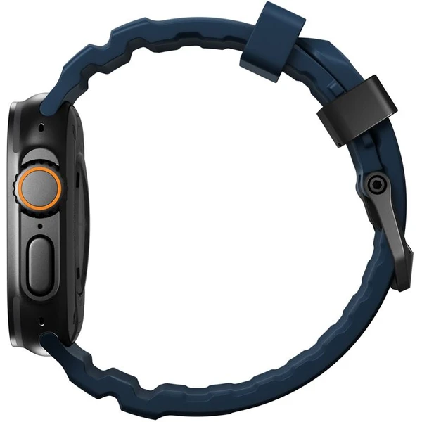 Nomad Rocky Point Band řemínek Apple Watch 49/45/44/42mm černý/modrý - Řemínky - Obrázek e41a0e8586c24c3cb5427745e3b78c9a