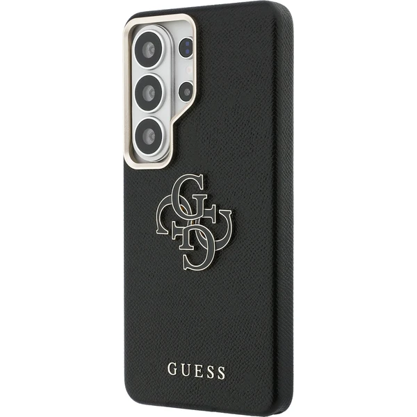 Guess PU 4G Resin Metal Logo kryt Samsung Galaxy S26 Ultra černý - Pouzdra - Obrázek e42dad950a8947349fa95d5ef12d3bb5