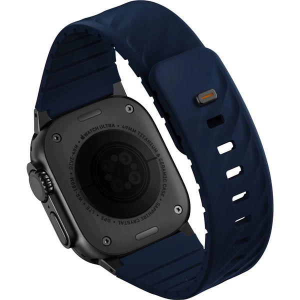 UNIQ Fluo Magnetický řemínek pro Apple Watch (49-40mm) Marine Blue - Řemínky - Obrázek e432010a58ce4dd3b73cc2cf35980b19