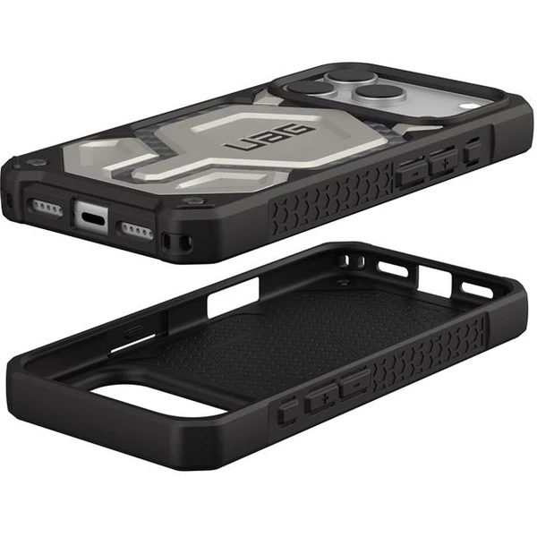 UAG Monarch Pro MagSafe Titanium kryt iPhone 17 Pro stříbrný - Pouzdra - Obrázek e43c8fdcf97547ec82da2acdca26abdf