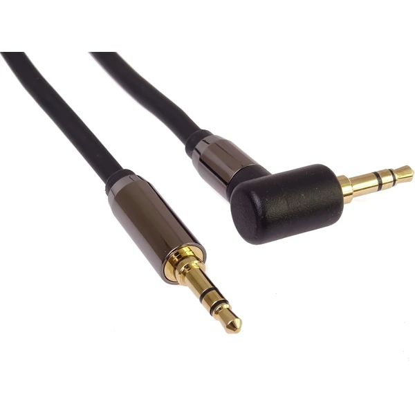 PremiumCord 3,5mm/3,5mm kabel 5m černý - Kabely a redukce - Obrázek e44e2a2bfbee434da1a677d6a5c31155
