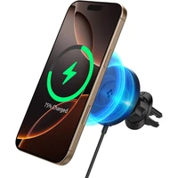 Spigen OneTap Pro 4 Airvent Qi2 MagSafe držák do mřížky ventilace s nabíjením - Držáky