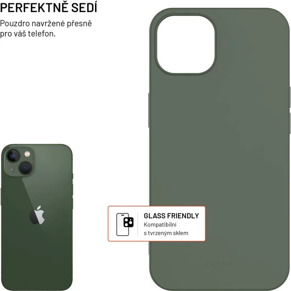 FIXED ReStory TPU recyklovaný kryt Apple iPhone 13 zelený - Pouzdra - Obrázek e47c3836f127445a8e40b11524400bf6