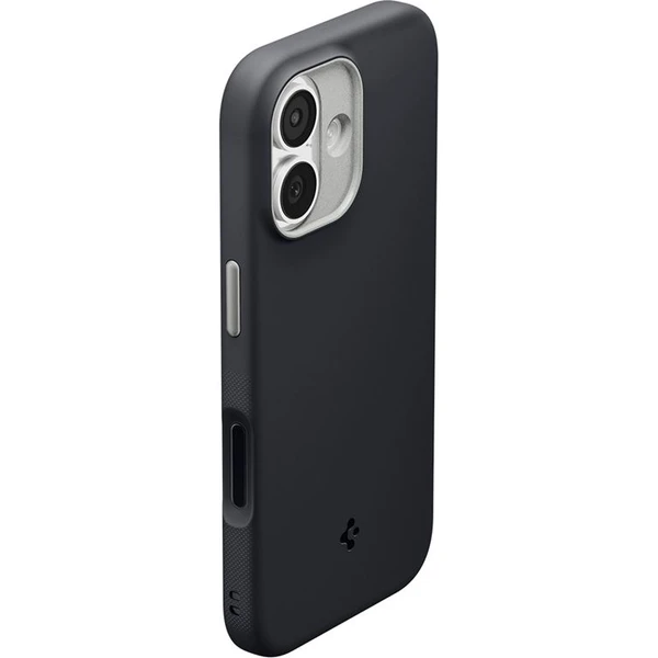 Spigen Nano Pop MagSafe kryt iPhone 17 black sesame - Pouzdra - Obrázek e4924b0481a34604813da2a6f6a5a0fa