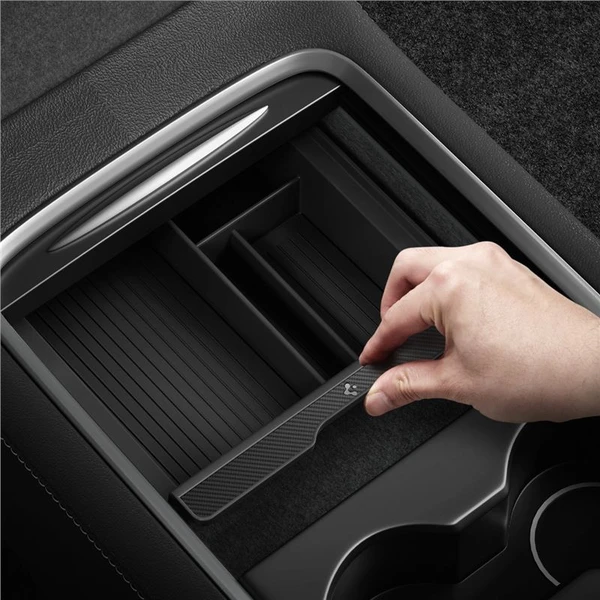Spigen Center Console Organizer Tesla Model Y/3 černý - Vychytávky - Obrázek e4ca2cc5616c404291efec8f0c58189d