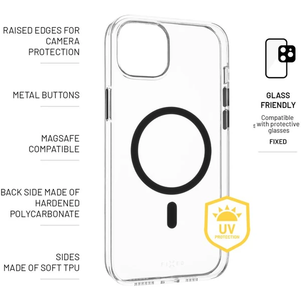 FIXED MagPurity kryt s Magsafe pro Apple iPhone 16 čirý - Pouzdra - Obrázek e4d5723d6c3945e3a1c88eca2623635f