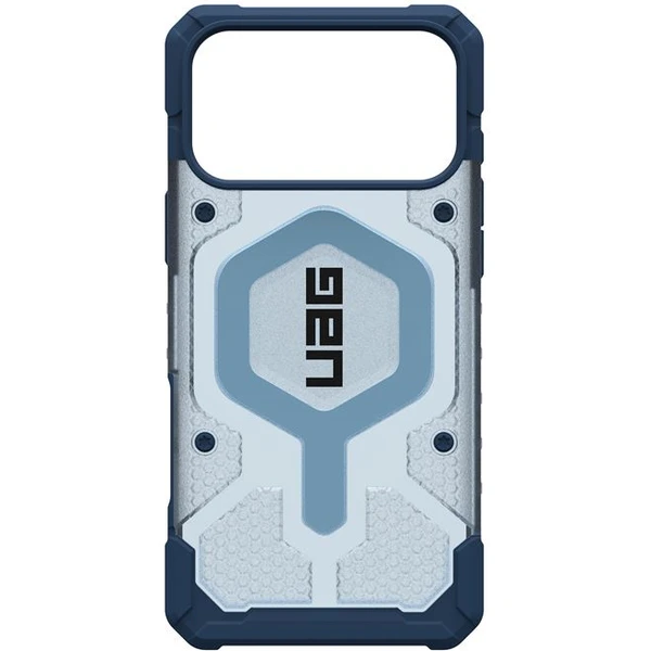 UAG Pathfinder Clear Magsafe kryt iPhone 17 Pro Max modrý - Pouzdra - Obrázek e4e01c7afbf64326ac6ddc2ec80e2003