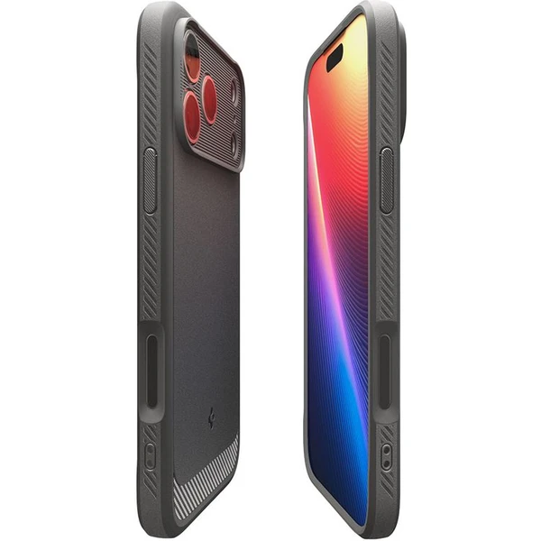 Spigen Rugged Armor MagSafe kryt iPhone 17 Pro Max gray - Pouzdra - Obrázek e51ffe4ddd254deb9cf9e3fa48618fce