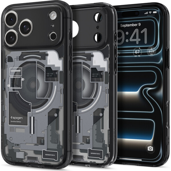 Spigen Ultra Hybrid MagSafe kryt iPhone 18 Pro Max/17 Pro Max zero one black
