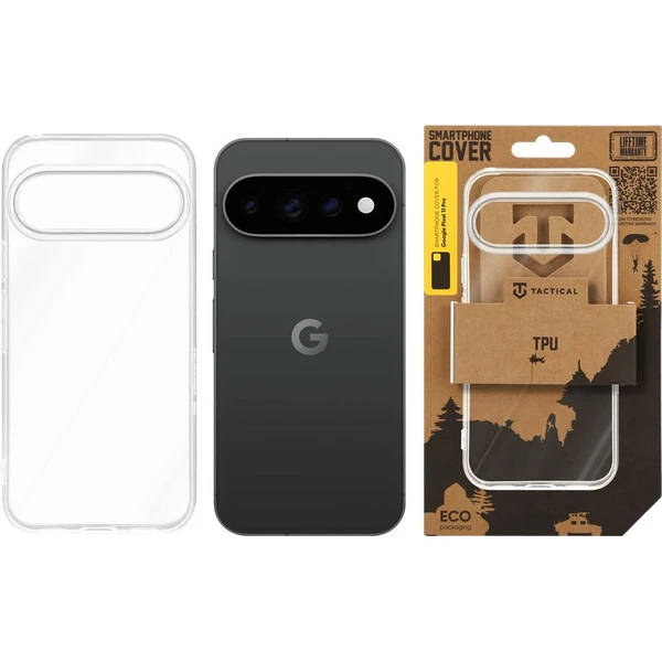 Tactical TPU kryt Google Pixel 11 Pro čirý - Pouzdra - Obrázek e540e5251560430da2244a2058aef01e