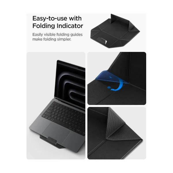Spigen Slim Fold Laptop Stand & Vertical Dock stojánek černý - Stojánky - Obrázek e5434e9070cf44548868314899302801
