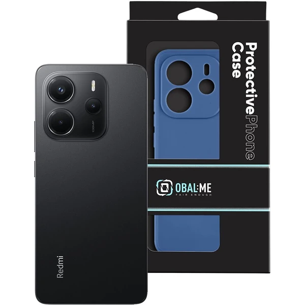 OBAL:ME Matte TPU kryt Xiaomi Redmi Note 14 4G tmavě modrý - Pouzdra - Obrázek e551969c8e7c43c1bfb712015dd17a60