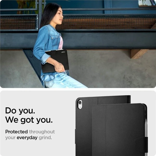 Spigen Liquid Air Folio pouzdro Apple iPad Air 10,9 (20/22), 11" (24/25/26) černé - Pouzdra - Obrázek e553c41043a748cb8f9c3541bd77f842