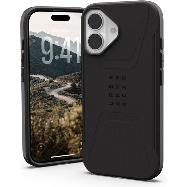 UAG Civilian Magsafe kryt iPhone 17 černý