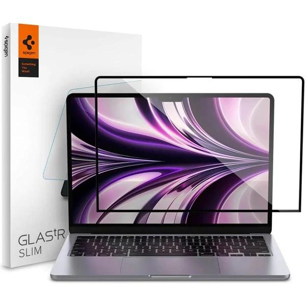 Spigen Glass Slim tvrzené sklo MacBook Air 13" M4/M3/M2 - Ochranné folie a skla - Hlavní obrázek
