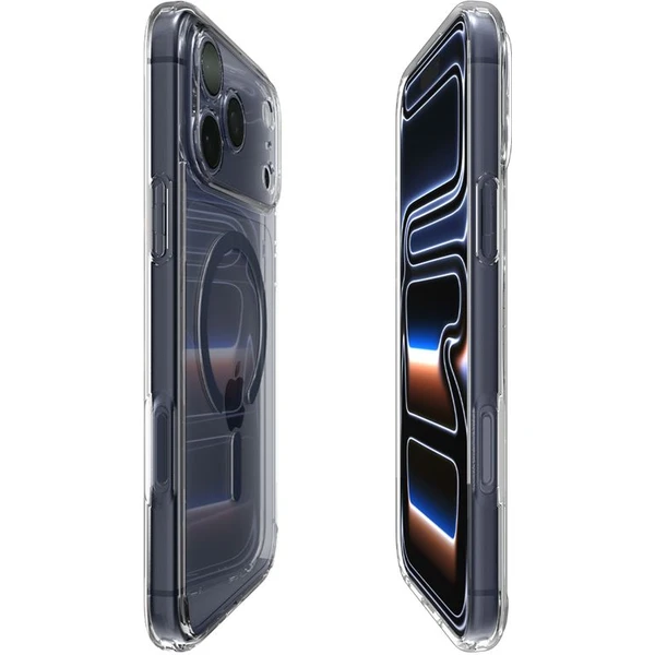 Spigen Ultra Hybrid MagSafe kryt iPhone 17 Pro Max clear deep blue - Pouzdra - Obrázek e5911ad56d224130812b22fc060465a7