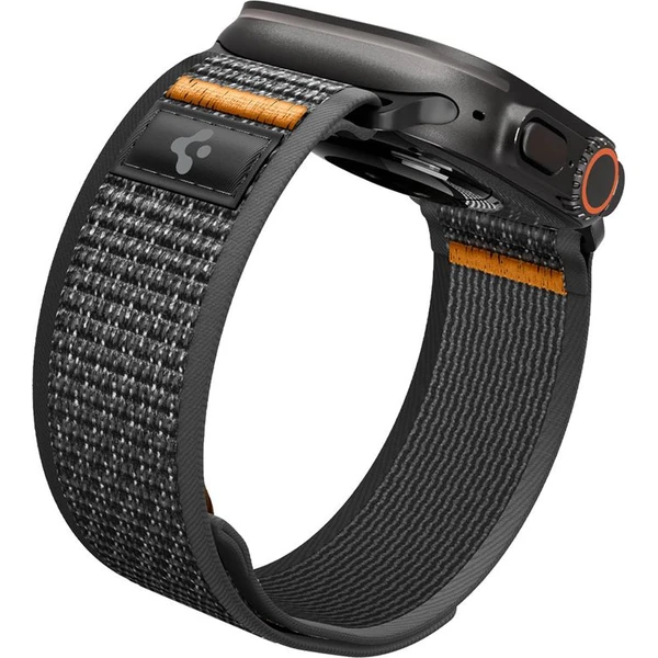 Spigen Athlex Air 2 Active řemínek Apple Watch 49/46/45/44mm černý/oranžový - Řemínky - Obrázek e5d03facd0cd4ead8f54b00ce36b9fac
