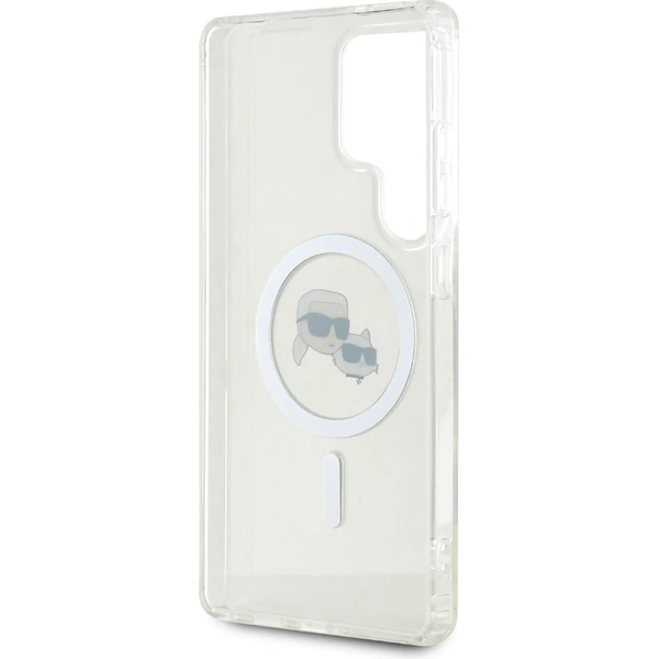 Karl Lagerfeld IML K&CH Heads MagSafe kryt Samsung Galaxy S25 Ultra čirý - Pouzdra - Obrázek e5de501ae90d442dabaec3f2b9451446