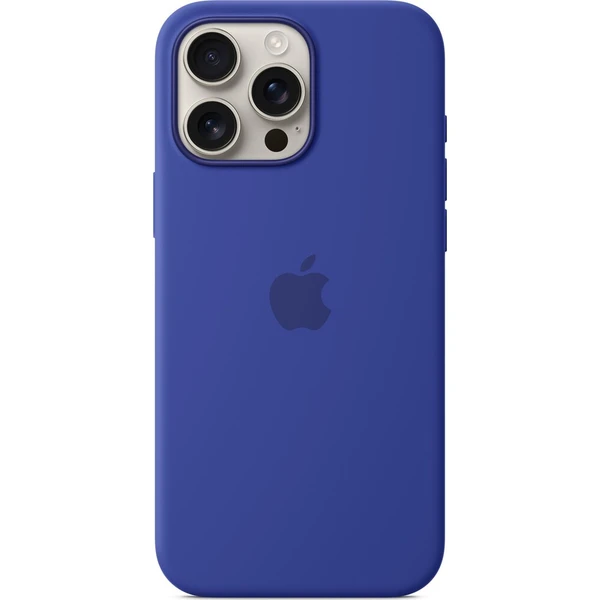 Apple silikonový kryt s MagSafe na iPhone 16 Pro Max ultramarínový - Pouzdra - Obrázek e5ec7a53457444fe80d786bd91920d62