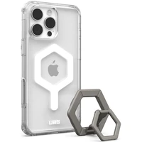 UAG Plyo Magsafe kryt iPhone 16 Pro Max bílý/titanový - Pouzdra