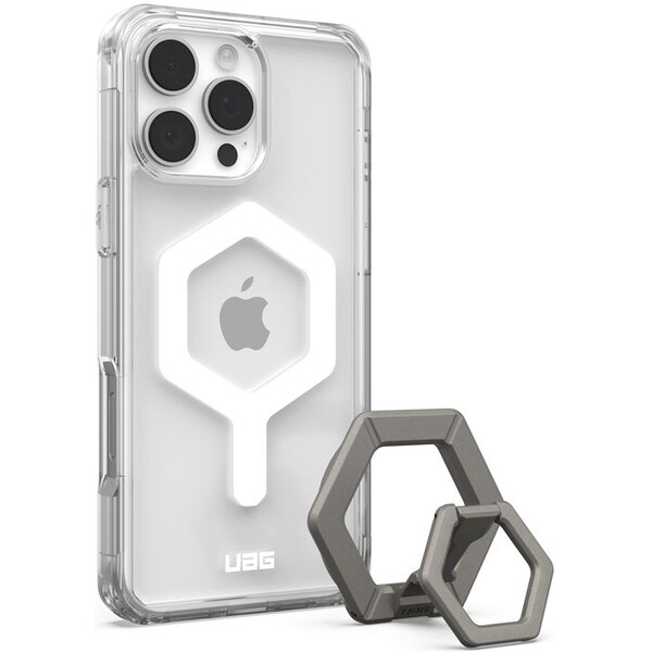 UAG Plyo Magsafe kryt iPhone 16 Pro Max bílý/titanový