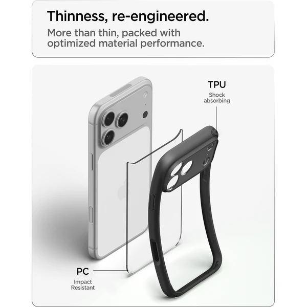 Spigen Ultra Hybrid kryt iPhone 18 Pro Max/17 Pro Max matte black - Pouzdra - Obrázek e63e030679a44954a2f7ee2bc162607b