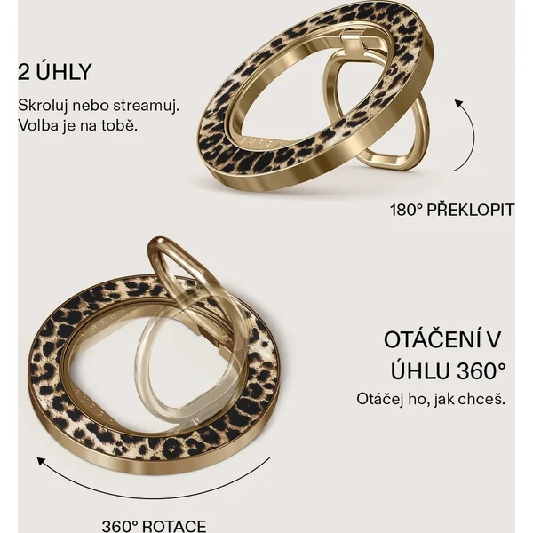 Burga Magnetic Ring držák Player zlatý - Držáky - Obrázek e648a8e256834ddba7f9dbd4bcb928f2