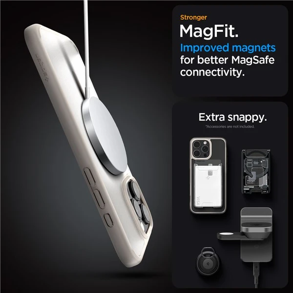 Spigen Ultra Hybrid MagSafe kryt iPhone 16 Pro frost natural titanium - Pouzdra - Obrázek e64db7048428486492fc8b4e5591be52