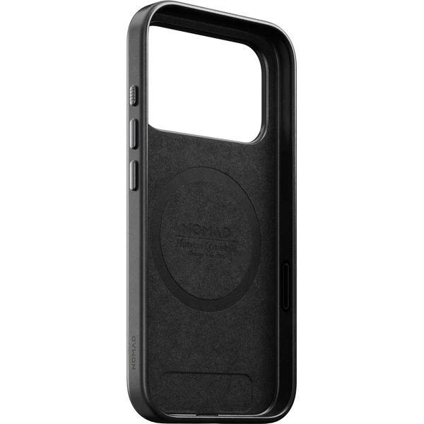 Nomad Traditional Leather (Horween) MagSafe kožený kryt iPhone 18 Pro Black - Pouzdra - Obrázek e653257cbb3a486391e6ebfdcede4f3f