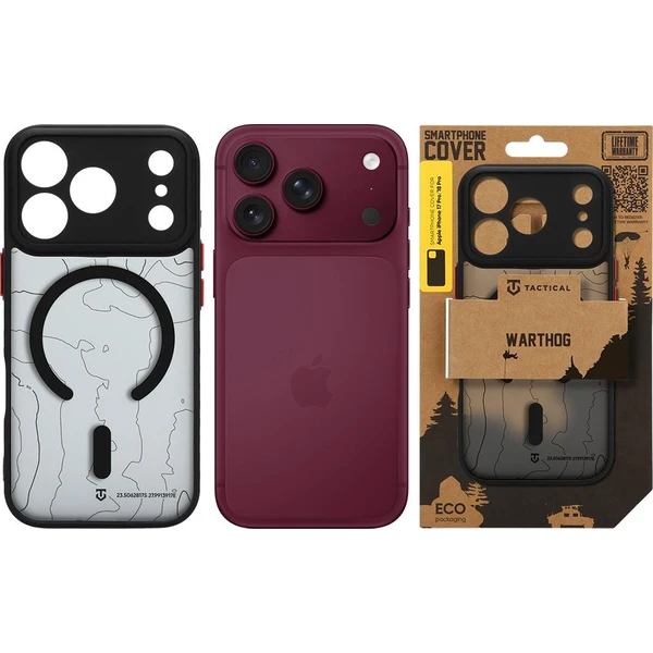 Tactical MagForce Warthog MagSafe kryt Apple iPhone 17 Pro/18 Pro Asphalt - Pouzdra - Obrázek e6674d06fc7d44d1b77cc04b44bdeddf