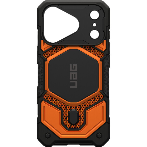 UAG Monarch Pro MagSafe Kevlar kryt iPhone 18 Pro/17 Pro oranžový - Pouzdra - Obrázek e678e2a608cb4dba943403cd9ad7e698