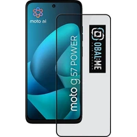 OBAL:ME 5D tvrzené sklo Motorola G57 Power černé - Ochranné folie a skla