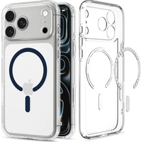 Spigen Ultra Hybrid MagSafe kryt iPhone 18 Pro Max/17 Pro Max clear deep blue - Pouzdra