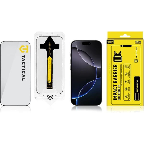 Tactical Impact Barrier for Rookies sklo s aplikátorem Apple iPhone 17 Pro - Ochranné folie a skla - Obrázek e6cf7467d6254cc5af1951ba845e9c9b