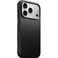 Nomad Traditional Leather MagSafe kožený kryt iPhone 17 Pro/18 Pro Black - Pouzdra