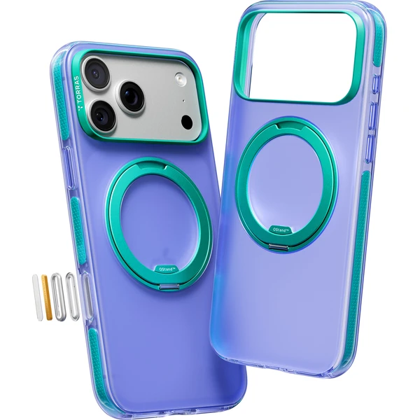 Torras Ostand O3 Hue MagSafe kryt iPhone 17 Pro Max indigo blue - Pouzdra - Obrázek e72e00aad711428d9a4f7841f9ad13a8