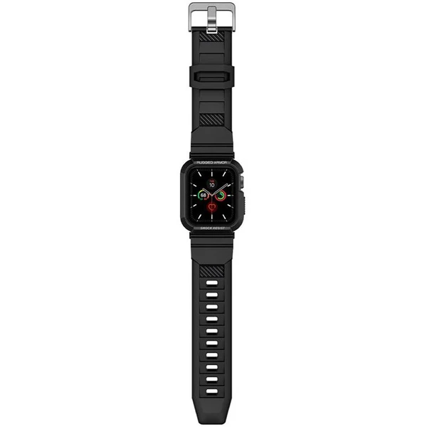 Spigen Rugged Armor Pro řemínek s pouzdrem Apple Watch 41/40mm černý - Řemínky - Obrázek e738a736ecd34759930eb493c8d4cefe