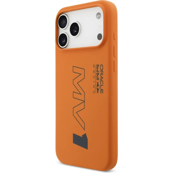 Oracle Red Bull Racing Silicone MV1 MagSafe kryt iPhone 17 Pro Max oranžový - Pouzdra - Obrázek e73f119717ad4788b5d2f01a9e5b6d48