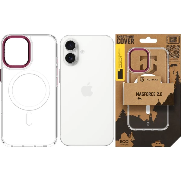 Tactical MagForce 2.0 MagSafe kryt Apple iPhone 17 Burgundy - Pouzdra - Obrázek e746444644e647eb85b6c42c2f1c92c2