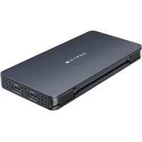 Hyper® EcoSmart™ Universal Silicon Motion® USB-C 10v1 Dual HDMI dokovací stanice - USB huby