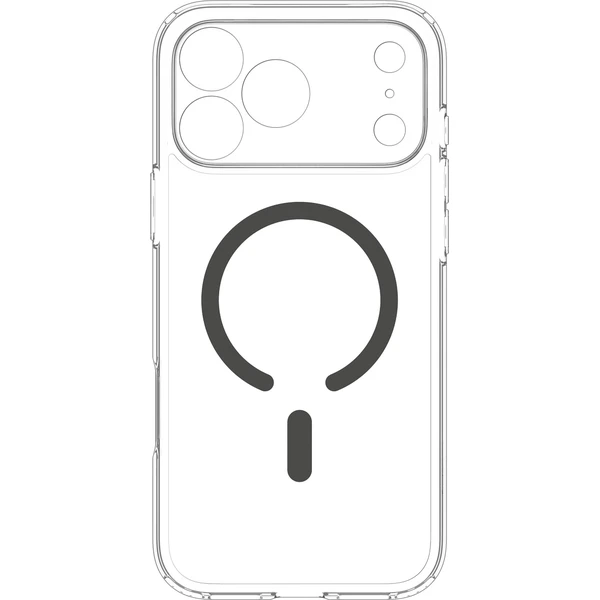 Spigen Ultra Hybrid MagSafe kryt iPhone 18 Pro/17 Pro clear graphite - Pouzdra - Obrázek e7643befc82e4422819352ff927e1d01