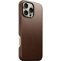 Nomad Traditional Leather Case MagSafe kryt iPhone 16 Pro Max hnědý - Pouzdra