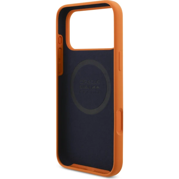 Oracle Red Bull Racing Silicone Blue Ring MagSafe kryt iPhone 17 Pro Max oranžový - Pouzdra - Obrázek e7772013462040a7b6e09afd6f3e310e
