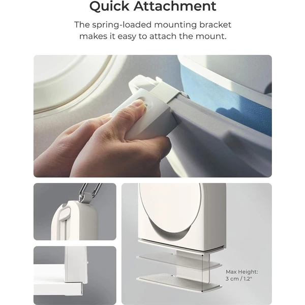 iOttie Treker MagSafe Travel Mount držák bílý - Držáky - Obrázek e794843d12304eb1bbd753ac39674af5