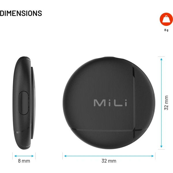 FIXED LiTag smart lokátor s Find My a Find Hub černý - Lokátory - Obrázek e7966df3d1674575afa305e6f53e7cff