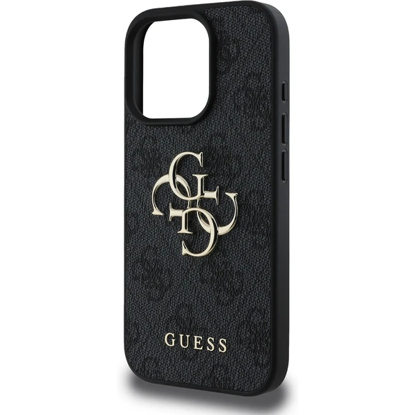 Guess PU 4G Metal Logo kryt pro iPhone 16 Pro Max šedý - Pouzdra - Obrázek e7a3b23792cd4a0c88112ca998c05aa7