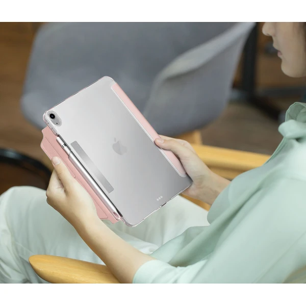 UNIQ Camden Click 2025 pouzdro iPad 11" (2025)/iPad 10.9" (2022) růžové - Pouzdra - Obrázek e7a729dad2d64d3080669fc4f985dc2a