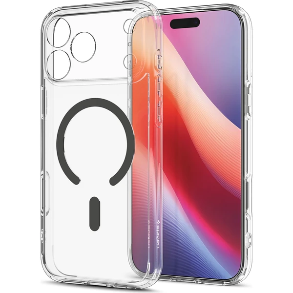 Spigen Ultra Hybrid MagSafe kryt iPhone 18 Pro/17 Pro clear graphite - Pouzdra - Obrázek e7b4a877c13346af86bf04386abe9047