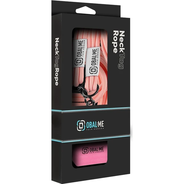 OBAL:ME NeckTag Trio popruh na telefon růžový - Popruhy a crossbody - Obrázek e7d244668df54a9ab148dbd8e55724aa